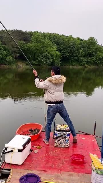 大師釣魚就是厲害